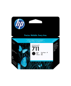 HP 711 Noir – Cartouche d’encre HP d’origine (CZ133A)